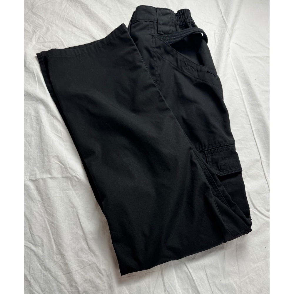 5.11 Tactical Ripstop Cargo Pants Black Men's Size‎ 32(30)x34 read